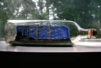 2009.07.07 Farfars gamle skip i flaske
